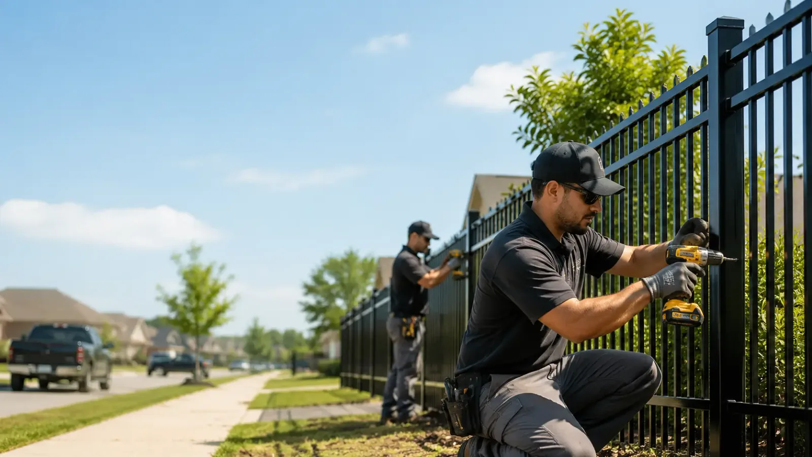 Metal Fence Installation in Hudson Falls, NY